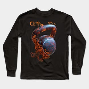 Blazing Kettlebell Long Sleeve T-Shirt